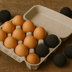 Docena de huevos camperos trufados (Prรณximamente)